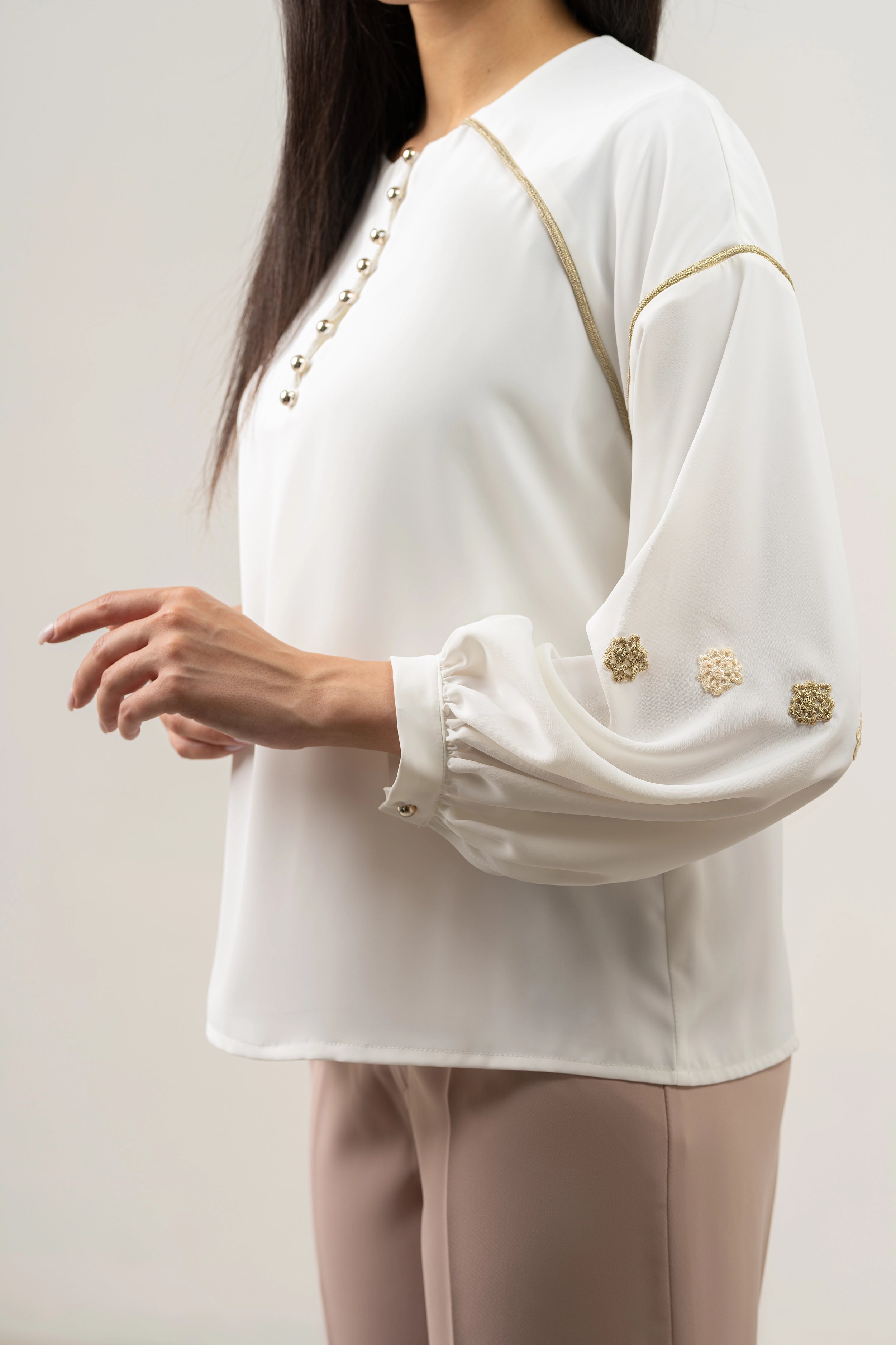 Ivory Blouse