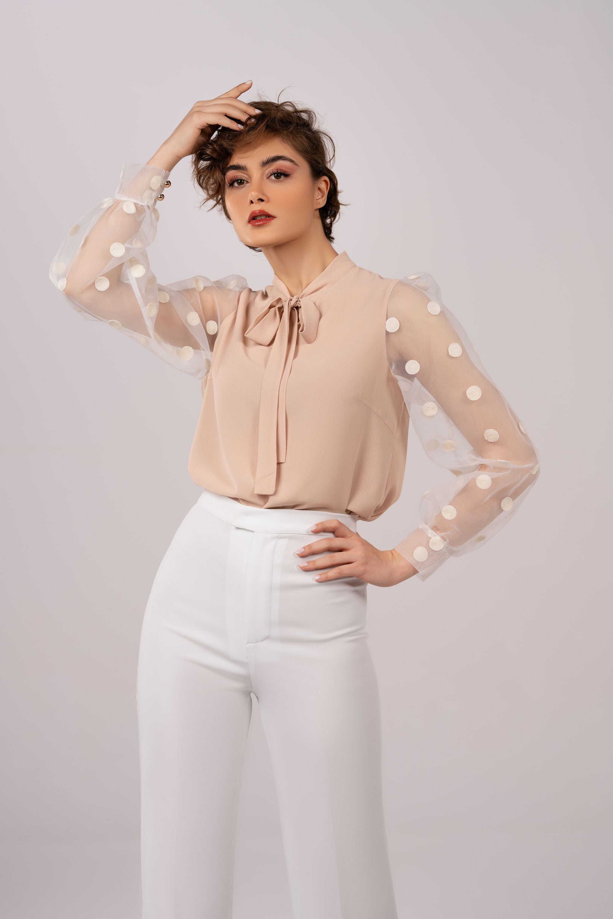 Pearl Mist Blouse