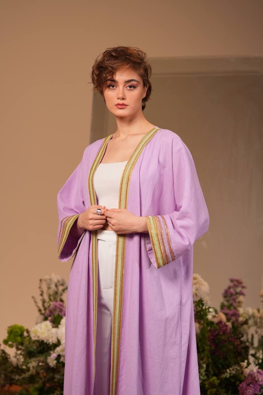 Lilac Whisper Abaya