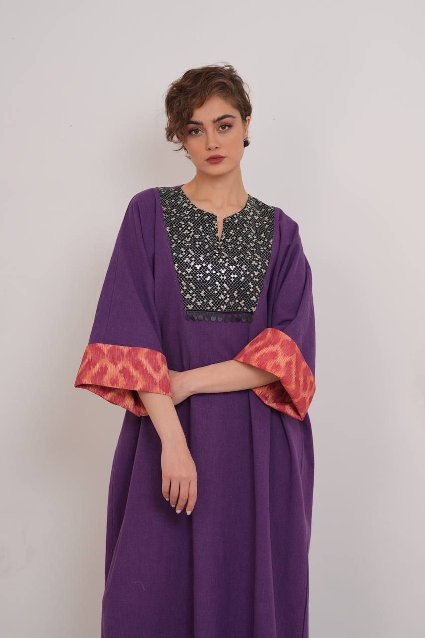 Saffron Twilight Jalabiya