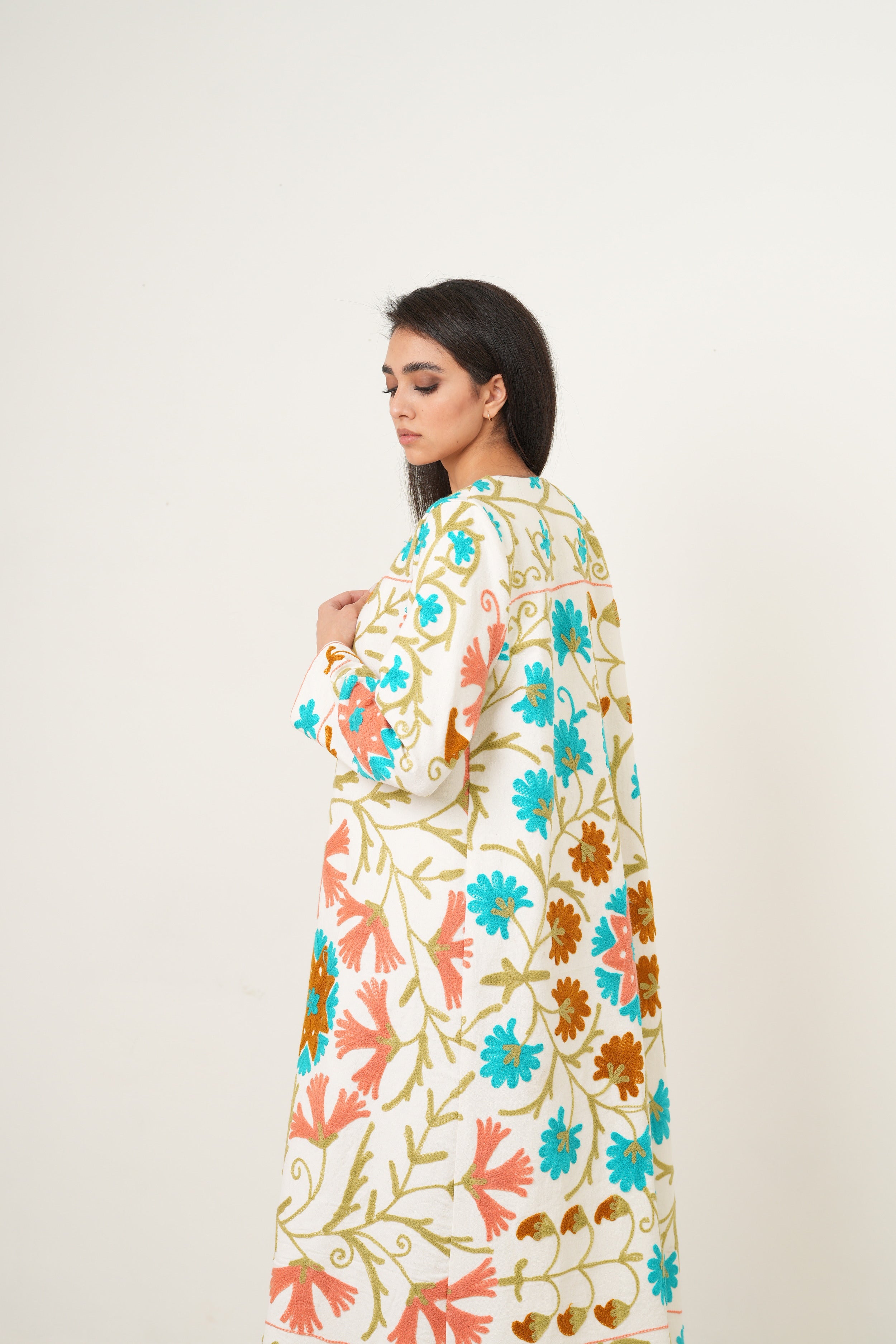 Mediterranean Bloom Coat