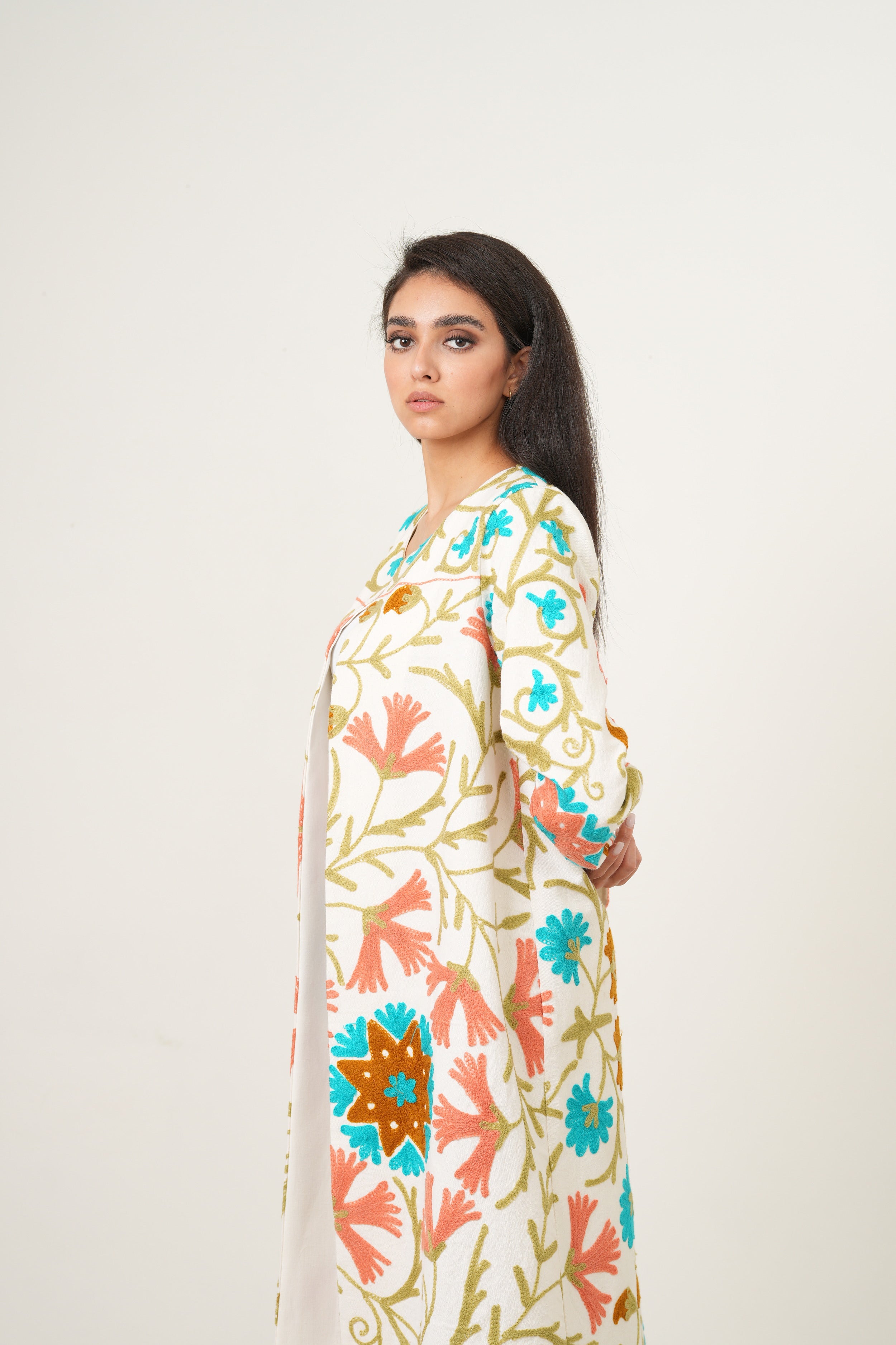 Mediterranean Bloom Coat