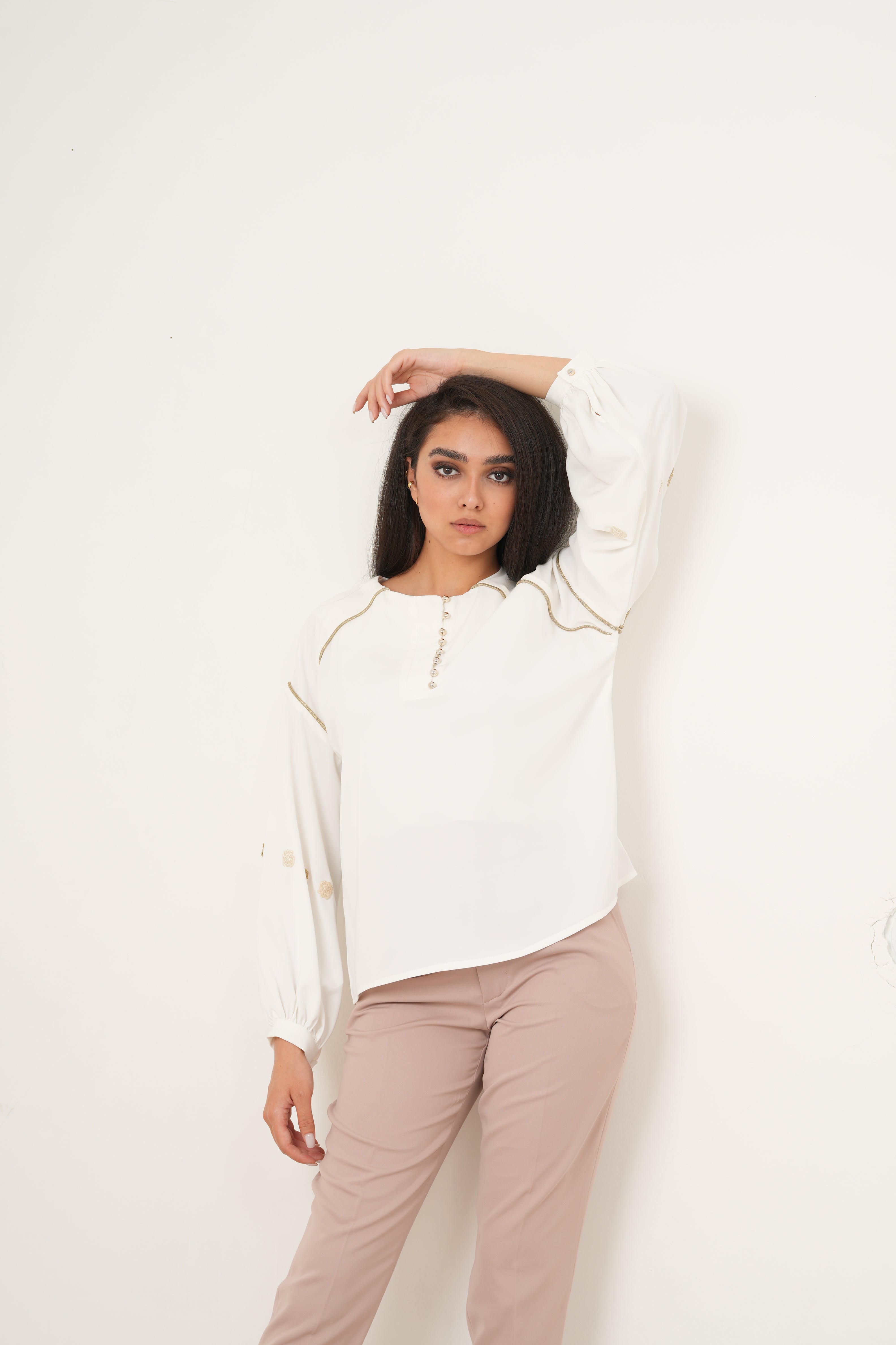 Ivory Blouse