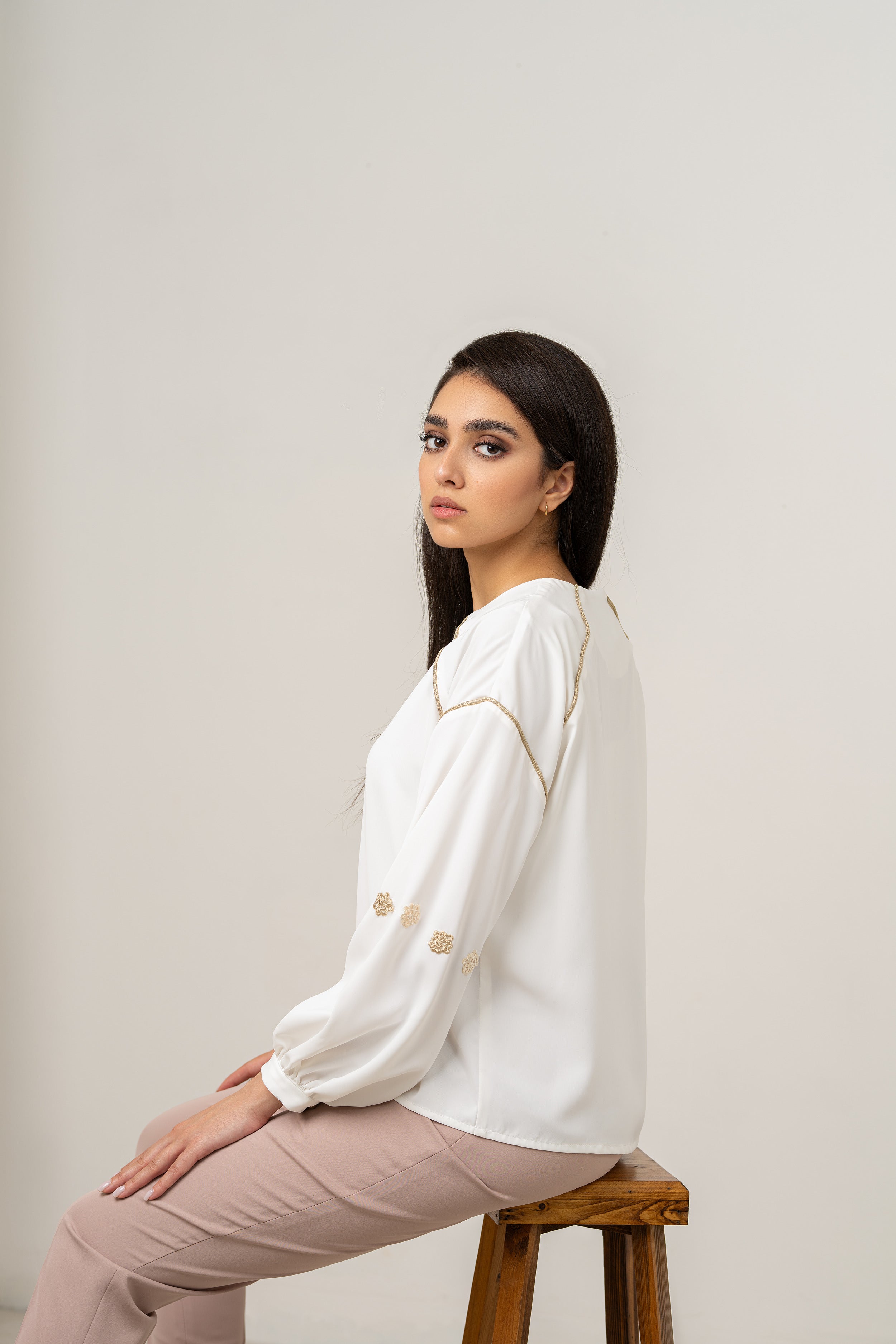 Ivory Blouse